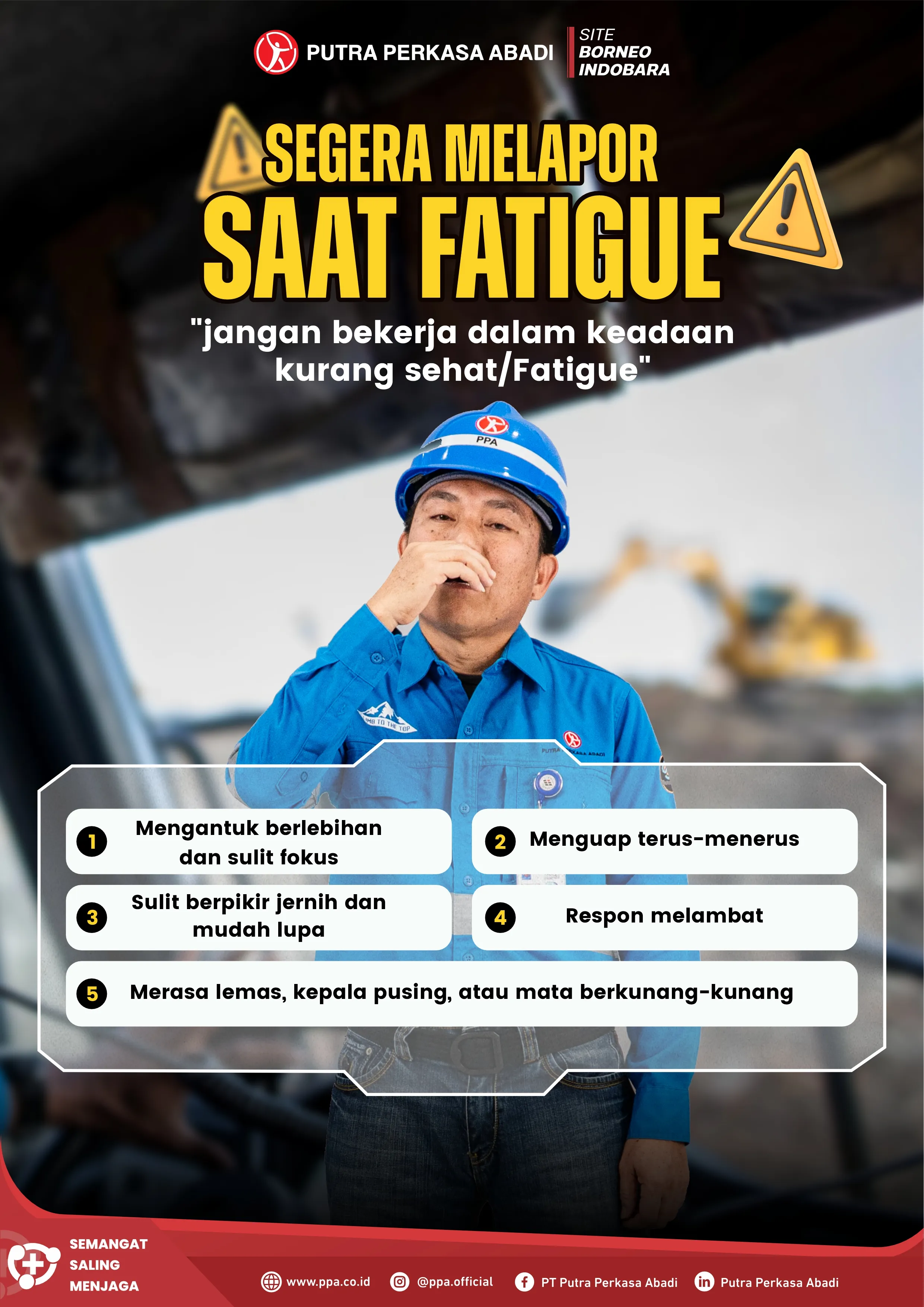 Kenali Tanda-Tanda Fatigue dan Segera Melapor Sebelum Terlambat